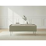 Table basse avec 2 tiroirs 120 cm ATLAS vert   BOBOCHIC