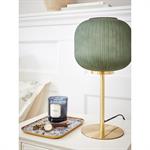 Lampe métal et verre strié