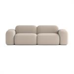 Canapé Modulable 3 places en Tissu Beige