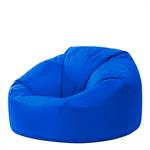 Pouf intérieur et extérieur bleu