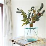 Branchage de Noël artificiel de sapin et de baies H60cm - vertDRALINO