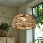 Suspension non électrifiée en rotin D50cm - naturelZAGORIA