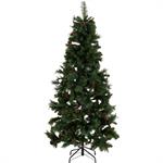 Sapin de Noël artificiel avec pommes de pin D78xH150cm - vertPANCAR