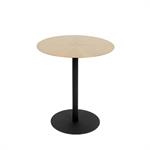 Table basse ronde en métal brossé ø40cm - Laiton