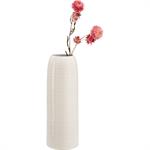 Vase classique en grès strié H25