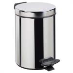 Poubelle de salle de bains à pédale 3L Fabriqué en France