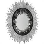 Miroir soleil en acier et verre - gris D81cmANAYA