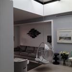 Pièce principale avec vue sous la verrière