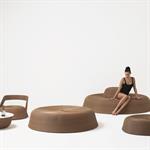 Salon extérieur en résine tissée