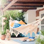 Hamac en polycoton - blanc écruPUGLIA