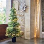 Sapin de Noël artificiel H120cm - vertSOLDEN