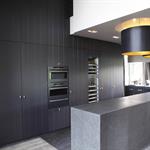 Rangement cuisine gris