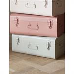 Malle de rangement en métal