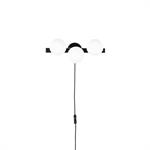 Applique en métal blanc