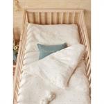 Housse de couette bébé gaze de coton bio ''Baby Gaufrée''