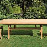 Salle à manger extérieure en teck