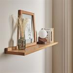Étagère murale plaquée chêne - L86