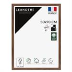 Cadre photo design ébène bois foncé 50x70 cm bois reconstitué fsc