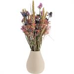 Vase classique en faïence H15cm - beigeSABUGAL