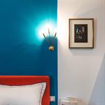 Détail chambre bleue