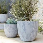 Pot à réserve d'eau H33cm - grisBOLA