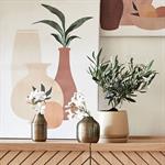 Vase classique en fer H13cm - doréPYLOS