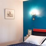 Vue chambre bleue