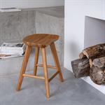 Tabouret bas en chêne massif H49cm - naturelKOA