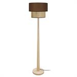 Lampadaire bois  naturel et marron