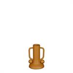 Bougeoir en métal marron clair H12