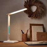 Lampe à clapet tactile avec écran - blanc H33