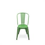 Chaise A perforée vert gazon 