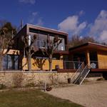 Maison bois en bord de Seine