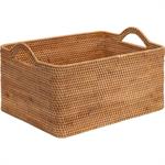 Panier à linge en rotin L50xl37XH25cm - naturelMATERA