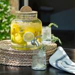 Fontaine à boisson en verre 3