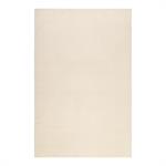 Tapis uni design en polypropylène beige 133x190