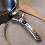 Poignée amovible De Buyer pour casserole en inox - gris métalliséLOQY