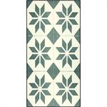 Tapis de cuisine carreaux de ciment en vinyle - 50x80cmSOLENE
