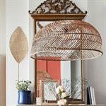 Suspension non électrifiée en rotin - naturel D80cmMIRNA