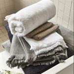 Drap de bain en coton peigné - blanc optique 100x150cmAZUR