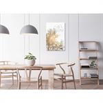 Tableau dessin ciel d'or imprimé sur toile 60x90 cm