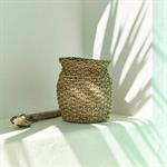 Lot de 2 cache-pots tressés en jonc de mer - naturelMACIRO