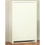 Bureau pliant mobile BEX plateau 80 x 127 cm 2 étagères