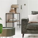 Console en bois et métal  L100xl35xH77cm - bois clairISEO