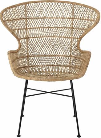 Chaise longue en rotin naturel Oudon - Bloomingville