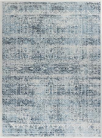 Tapis Vintage Oriental Bleu/Blanc 120x170