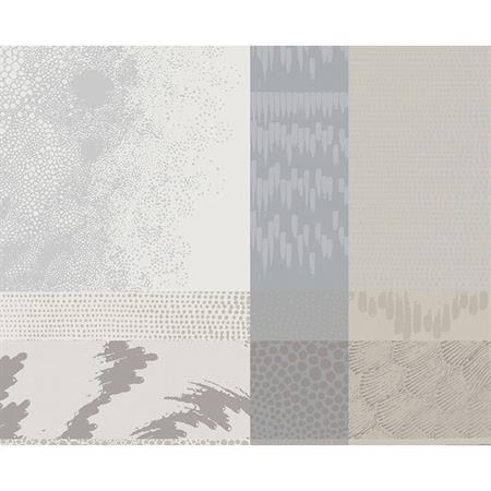 Set  pur coton beige 40X50