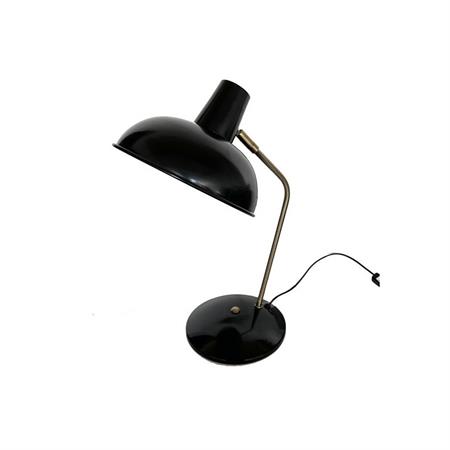 Lampe de bureau en métal noir