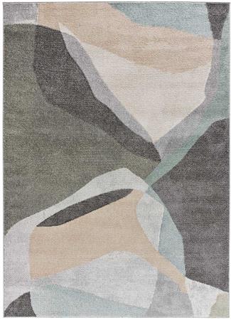 Tapis abstrait gris