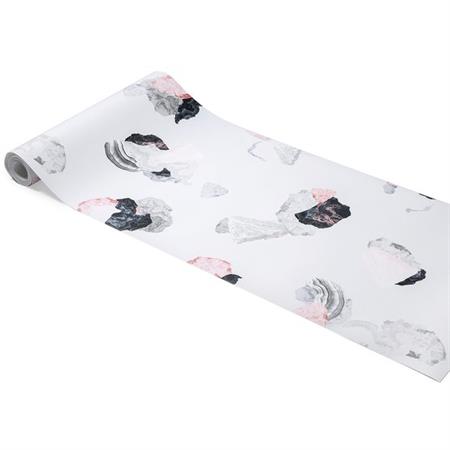 Papier peint Minerals Noir et rose - Petite Friture